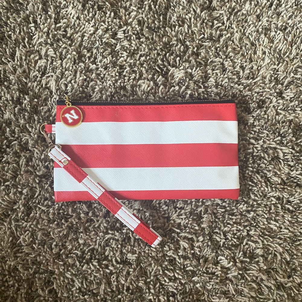 Nebraska Cornhusker Wristlet